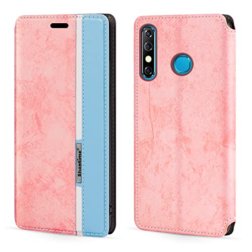 for Infinix Hot 8 X650C Case, Fashion Multicolor Magnetic Closure Leather Flip Case Cover with Card Holder for Infinix Hot 8 Lite (6.52â€)