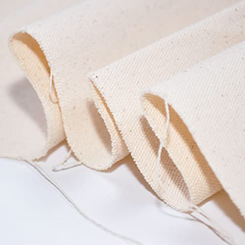 Premium 12.5 oz 100% Cotton Natural Canvas Duck Fabric – Versatile, Durable & Eco-Friendly Material by the Yard 3 Premium 12.5 oz 100% Cotton Natural Canvas Duck Fabric – Versatile, Durable & Eco-Friendly Material by the Yard - Image 2