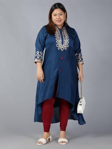 Image of Plus Size Churidar Leggings for Women