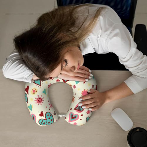 Almohada de viaje espuma viscoelástica 25 cm x 30 cm miniatura 7