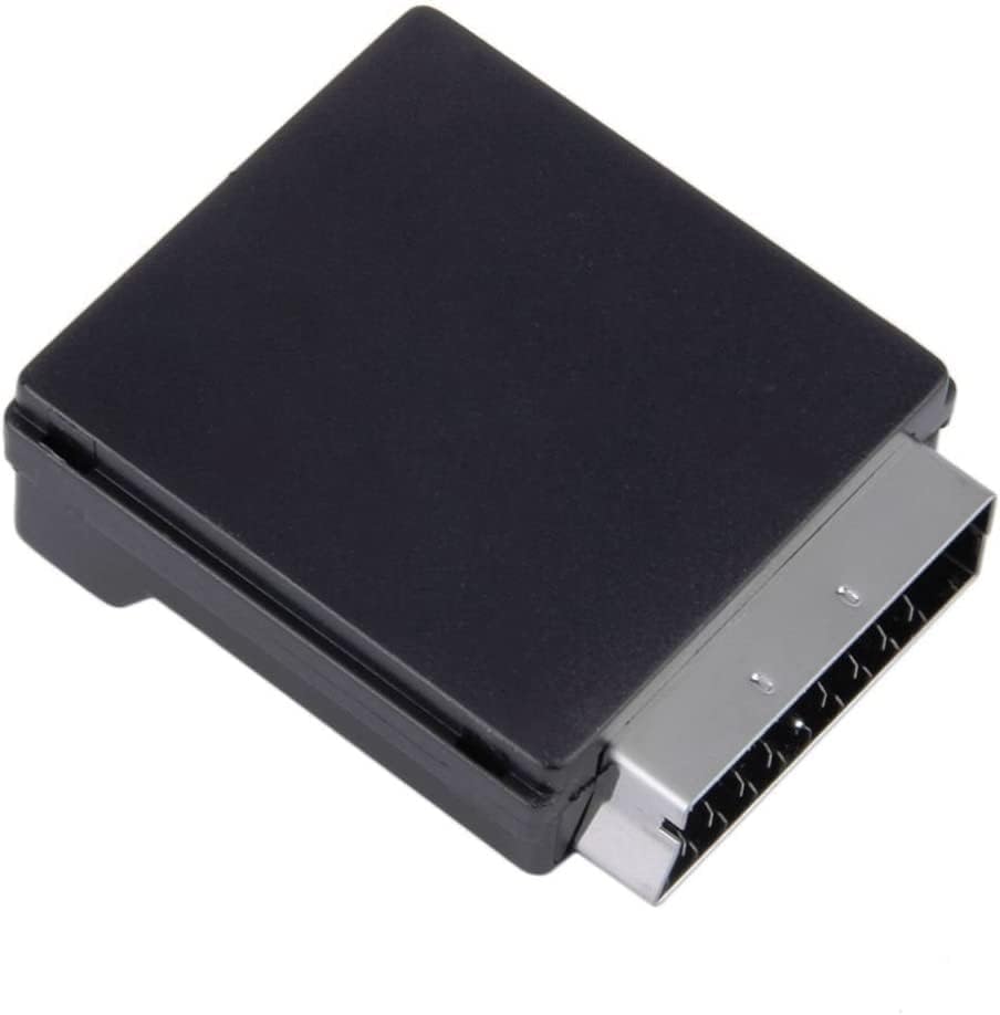 Adattatore AV SCART Commutabile - Convertitore A RCA E S-Video, Per TV E Dispositivi Vintage