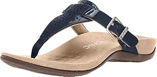 Vionic Women's, Rest Tropez Sandals Navy 7 M