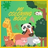 mayerline collection 2019  Beautiful animals coloring book: Educational coloring pages featuring animals for children aged 3 to 6.