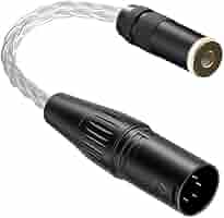 【最新作】140段式カタパルト　XLR4ピン-4.4mmメス　約38cm 黒 新作】140段式カタパルト搭載 4 4㍉メス-4 4㍉オス 約38cm 黒