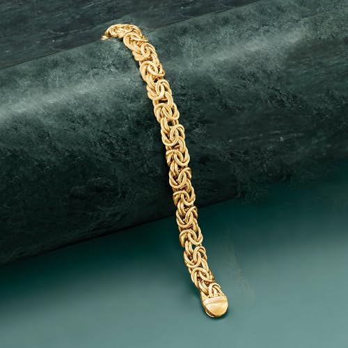 Ross-Simons 14kt Yellow Gold Byzantine Bracelet - Image 5