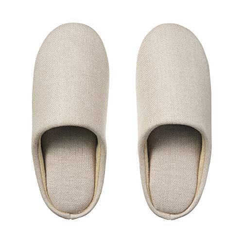 MUJI Room Shoe, L, Ecru