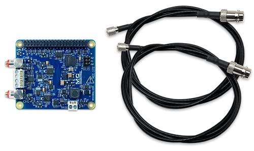 Image of MCC 172: IEPE Measurement DAQ HAT for Raspberry Pi (MCC 172 with Two coaxial Cables)