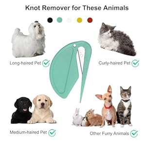 Dematting Comb for Pets - Effectively Remove Knots, Tangles, and Hair with Our Matt-Splitting Knot Opener Tool, 5 Pcs Dematting Comb for Pets Effectively Remove Knots Tangles and Hair with Our Matt Splitting Knot Opener Tool 5 Pcs