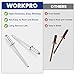 WORKPRO 500pcs Aluminum Blind Rivets & 1/8