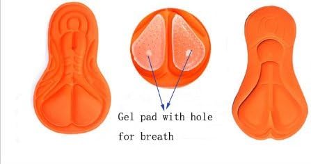 メンズ昇華印刷ジェル3 - Dパッド入りサイクリング自転車用ショート US サイズ: S カラー: ブラック