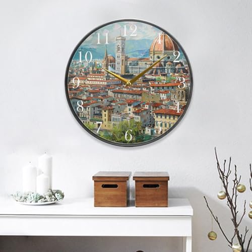 Reloj de Pared Redondo Analógico 11.9 in ALAZA miniatura 5