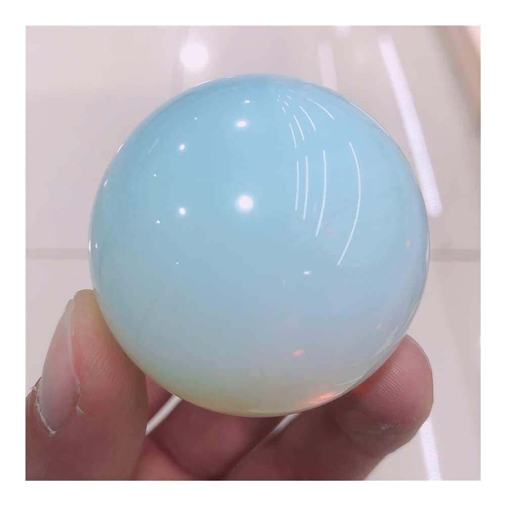 Naturalne kryształy Kwarc Opalite Kula Kryształowa kula Kamienie Pokój Domowe akwarium Akcesoria do dekoracji Piękne ozdoby Natural l (2 szt. Około 4 cm)