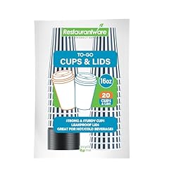 Blue & White w/ Black Lid