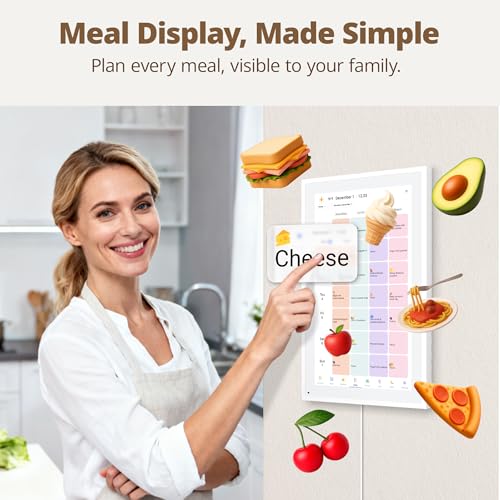 Image of Dragon Touch 15.6 inch Digital Calendar Chore Chart - Interactive Touchscreen, Smart Family Planner, Digital Picture Frame Best Gifts for Christmas, Wedding, Mom