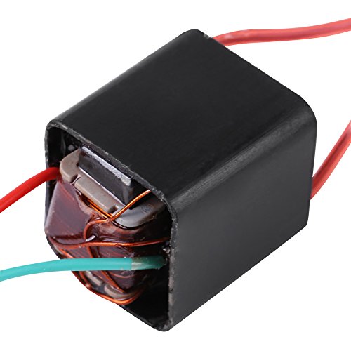 Miniature DC 3.6~6V to 20KV High Voltage Transformer Boost Step-up Inverter, Arc Pulse Generator, Power Module, Black