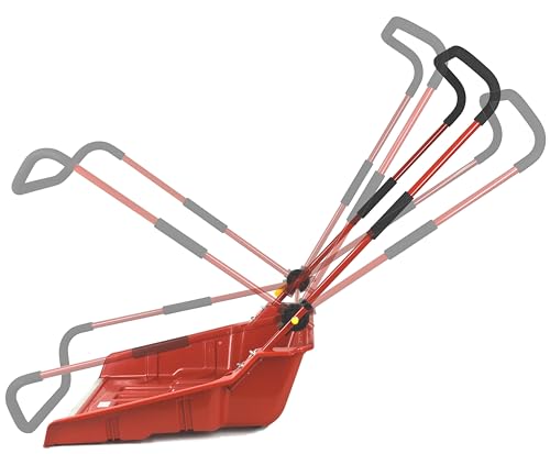 ビーカム 折りたたみ式 スノーダンプ コロ付き OSD-605DX の商品画像 4