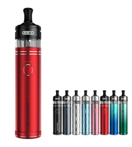 u[v[ Doric 60 Pro Pod X^[^[Lbg 2500mAh 5ml hX60 v dq^oR Vape xCv (Modern Red)
