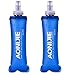 TRIWONDER Gourde Souple Pliable Flasque Running Bouteille d'eau Souple Poche Hydratation Réservoir d'eau Flacon pour Sport Utilisation en Extérieur (250 ML - 2 Pièces)