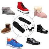 passgenaue beheizte Schuhe Einsätze für Winterjagdstiefel Schuhe Sneaker Eisfischen Wandercamping[40-44], Heizsohlen Warme elektrische Unisex Schulter- & Brustschoner Schoner & Protektoren