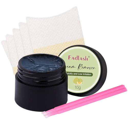 Lash Extension Remover 10g Cream Eyelash Extension Remover Dissolves Powerful Eyelash Glue Remover Low Irritation Eyelash Remover for Lash Extensions Lash Glue Remover by FADLASH (Hami Melon)