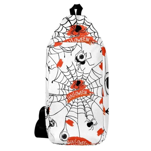 Sac à dos à bandoulière contre l'encombrement pour voyager léger à Halloween