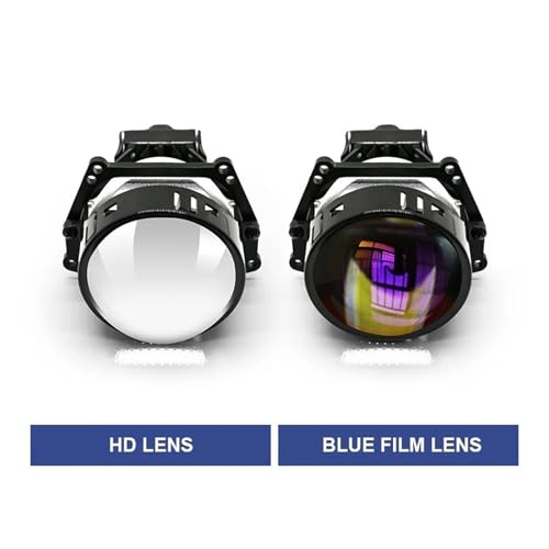 Lentille Hyperboloïde Bi Projecteur LED 3 Pouces pour Rénover les Phares Ternes