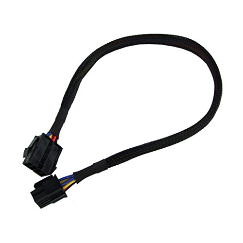 Phobya extension 8-Pin or EPS12V 45cm - black