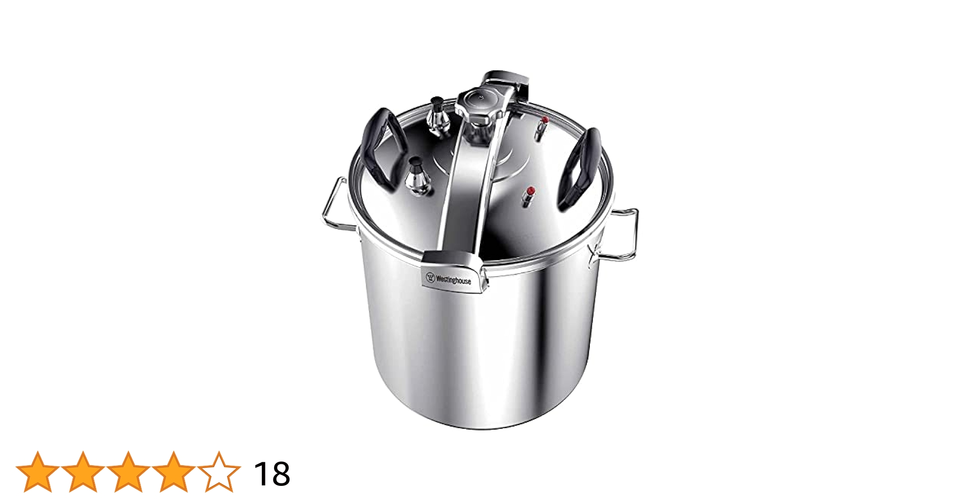 ステンレス圧力鍋 シルバー Amazon | Westinghouse ステンレススチール 圧力鍋&缶 53.5