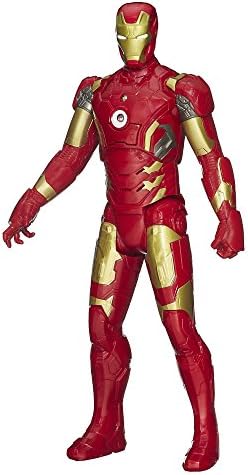 Avengers Age of Ultron Titan Hero Tech Iron Man Figure, Multi Color (12-inch)