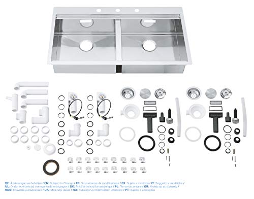 GROHE K800 | Küche - Edelstahlspüle | edelstahl | 31585SD0