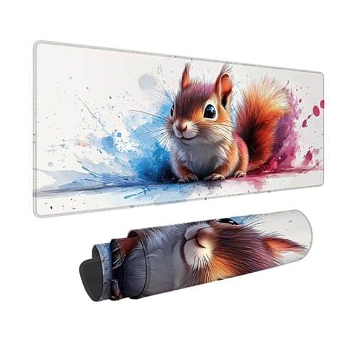Tapis souris imperméable 80 x 40 cm avec base en caoutchouc antidérapant pour PC