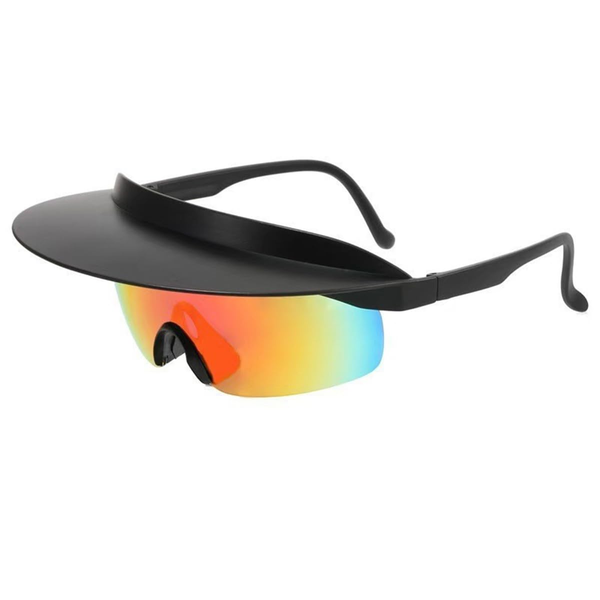 Modne okulary rowerowe z dużą oprawką dla mężczyzn i kobiet, okulary sportowe na świeżym powietrzu, okulary przeciwsłoneczne rowerowe