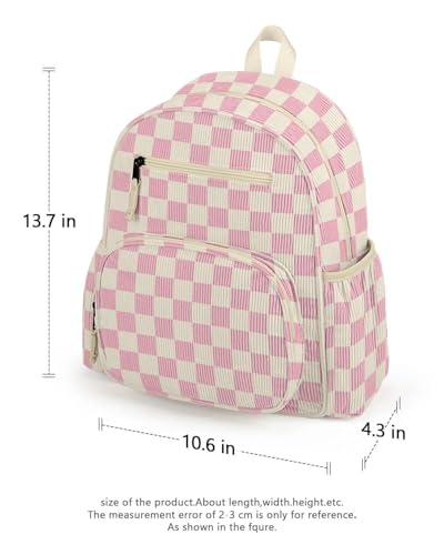 Image of atgark Corduroy Toddler Backpack for Girls Boys: Preschool Kindergarten Backpack - Cute Kids Backpacks for Girls Boys