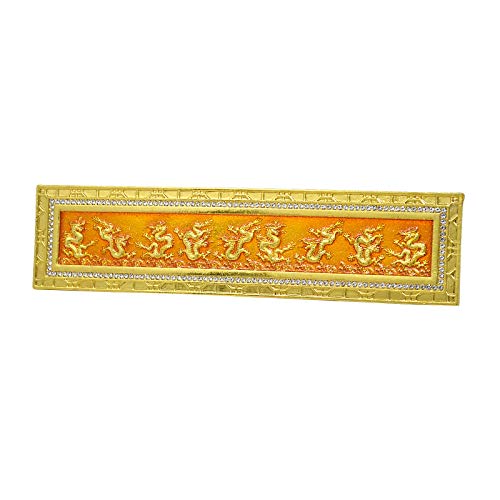 41kE53e8HbL Feng Shui Nine Golden Dragons Plaque for Home Office...