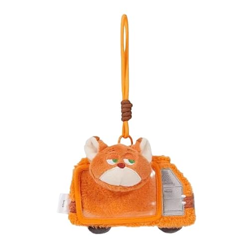 MINISO Disney Zootopia Car Series Judy Nick Clawhauser Card Holder Keychain Card Case (Nick)