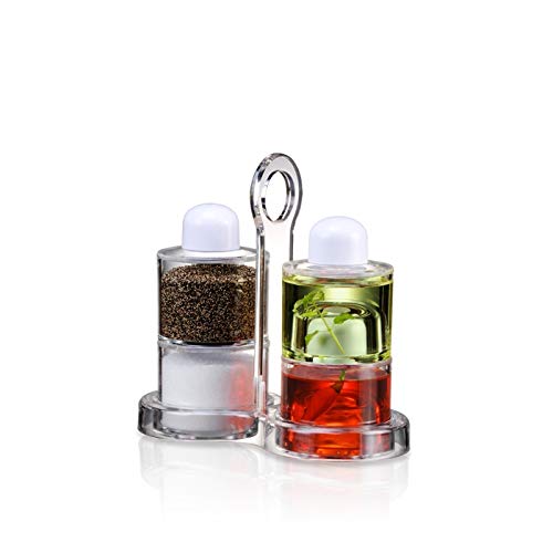 Hec Cruet Set With Holder