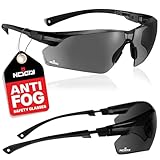 NoCry Anti-Fog Safety Sunglasses for Men with Scratch...
