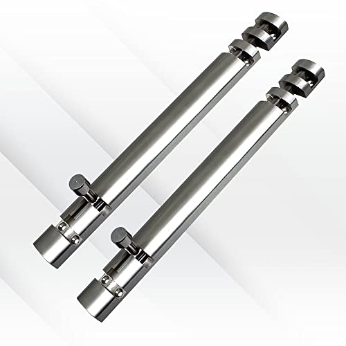 Image of Volo Premium 6 inch Xylo Tower Bolt /Door Latch /kundi /chitakni /Chitkini, Latch Lock for Door (Stainless Steel Rod) (Stainless Steel Finish) (Size 150mm) (6 inch - 150mm, 2)