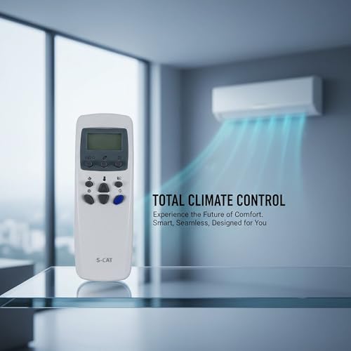 Image of S-CAT Compatible for LG AC Remote Control Model 103 (No Backlight) Suitable for 1 1.5 2 Ton Split & Window AC (Match Old Remote Exactly, Contact Customer Care for Order) (Model 103)