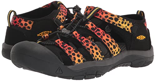 Keen Kids Newport H2 Closed Toe Water Sandals, Cheetah Rainbow, 6 Us Unisex Toddler #TOP6