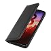 Produktbild HAOTIAN Hülle für Google Pixel 4a 4G Brieftasche, mit [Kartenfächern] [Kickstand] [Magnetische Funktion] Folio Handyhülle PU Leder Schutzhülle, Google Pixel 4a 4G Flip Hülle, Schwarz
