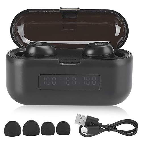 Fones de ouvido sem fio, fone de ouvido, fone de ouvido com emparelhamento inteligente estável e dur