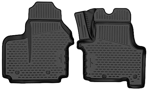Tapis de sol XTR Renault Trafic 3 protection caoutchouc haut de gamme
