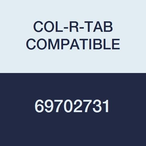 69702731 12000 Color Code Alpha "N" Label, 1-1/2" x 1", Light Blue Mylar Permanent (Pack of 126)