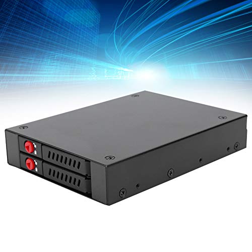 Caja externa metálica para disco duro 2.5" SSD y floppy miniatura 4