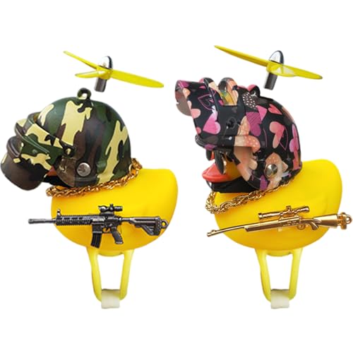 自転車ベル アヒル 2個セット ハンドルバー アヒル型 自転車用ベル 車内 装飾 アクセサリー 竹いかだ ヘルメット 自動車装飾 自転車ベル バイク 可愛い 黄色いアヒル 漫画アヒルベル 安全 取付簡単 自転車 オートバイ 装飾 騎乗パートナー 子供用 大