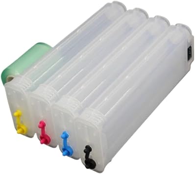 Empty 280ml Refillable Ink Cartridge Replacement Compatible with 10 82 for Designjet 500 500ps 800 800ps 815MFP 820MFP Cc800pc Works with Large Format Printers