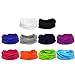 Multi-use Seamless Headband Tube Face Mask Headwrap Fashion Scarf 10 Pack (Style 3)