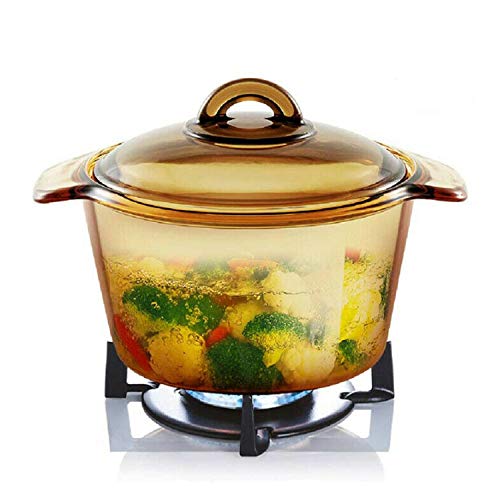 Luminarc Vitro Blooming Heat-resistant Glass Cooking Pot (5L)