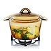 Luminarc Vitro Blooming Heat-resistant Glass Cooking Pot (5L)